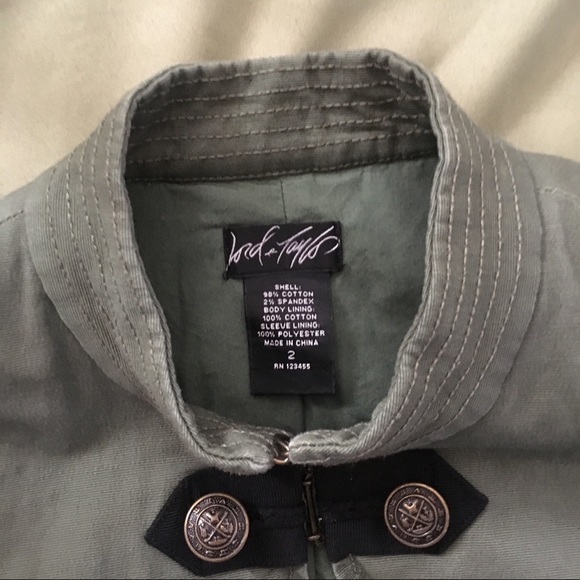 Lord & Taylor Military Style Jacket Woman’s 2 - Picture 4 of 6